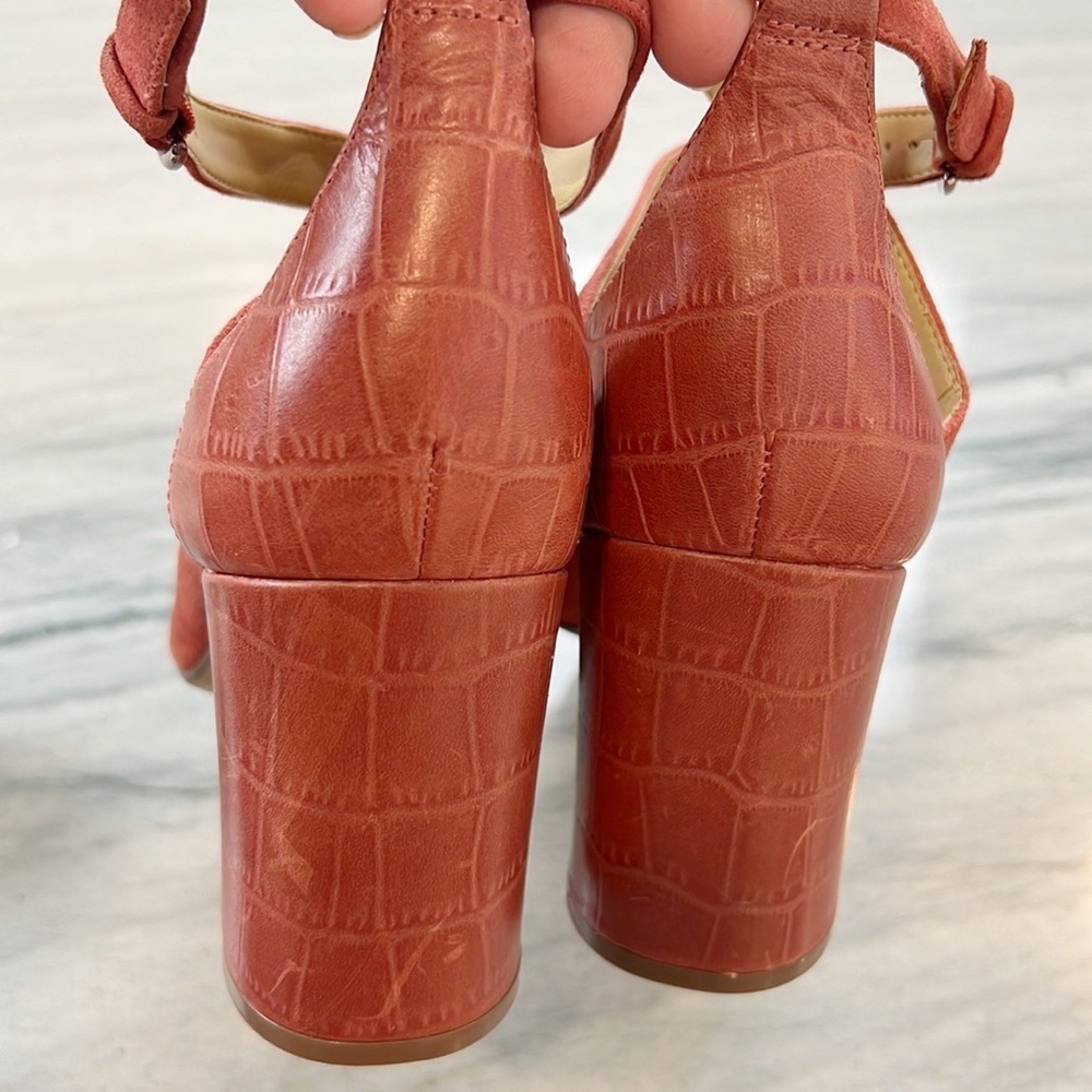 Nwot Naturalizer Women's Holland Pointed Toe Block Heel Desert Clay Size 10 - Picture 7 of 14